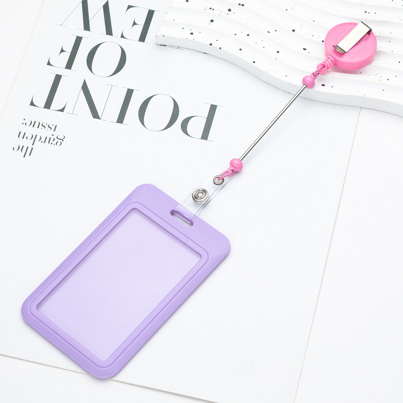 diy bead key chain retractable buckle